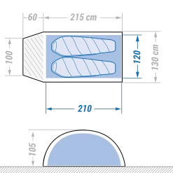 TROPICAL FREESTANDING TREKKING MOSQUITO NET TENT -Camping Products Store k0ef1fea316777e3caebec565cf90c748