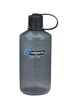 Nalgene 1L Narrow Mouth Sustain Water Bottle - Made From 50% Plastic Waste -Camping Products Store k1f0eb0982b3e0e079aab47a896924d7b