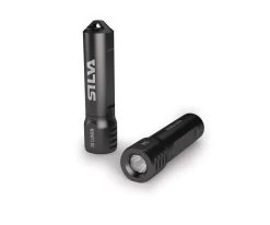 Silva Topo Flashlight Torch Lightweight Pocket Size Light With Carabiner Hook