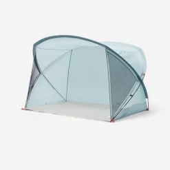 Quechua Camping Shelter With Poles - 4 Person