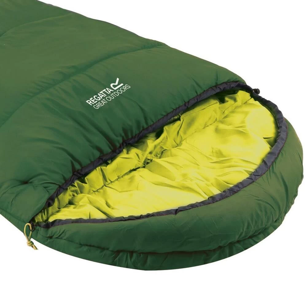 Regatta Montegra 300 Sleeping Bag (Alpine Green) 2 Regatta Montegra 300 Sleeping Bag (Alpine Green) - Image 2