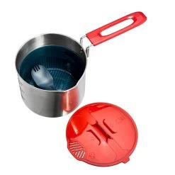 Stainless Steel 1 Person Cooking Set 0.9L -Camping Products Store k70e064188ca2f73f131f999f9e79dd53