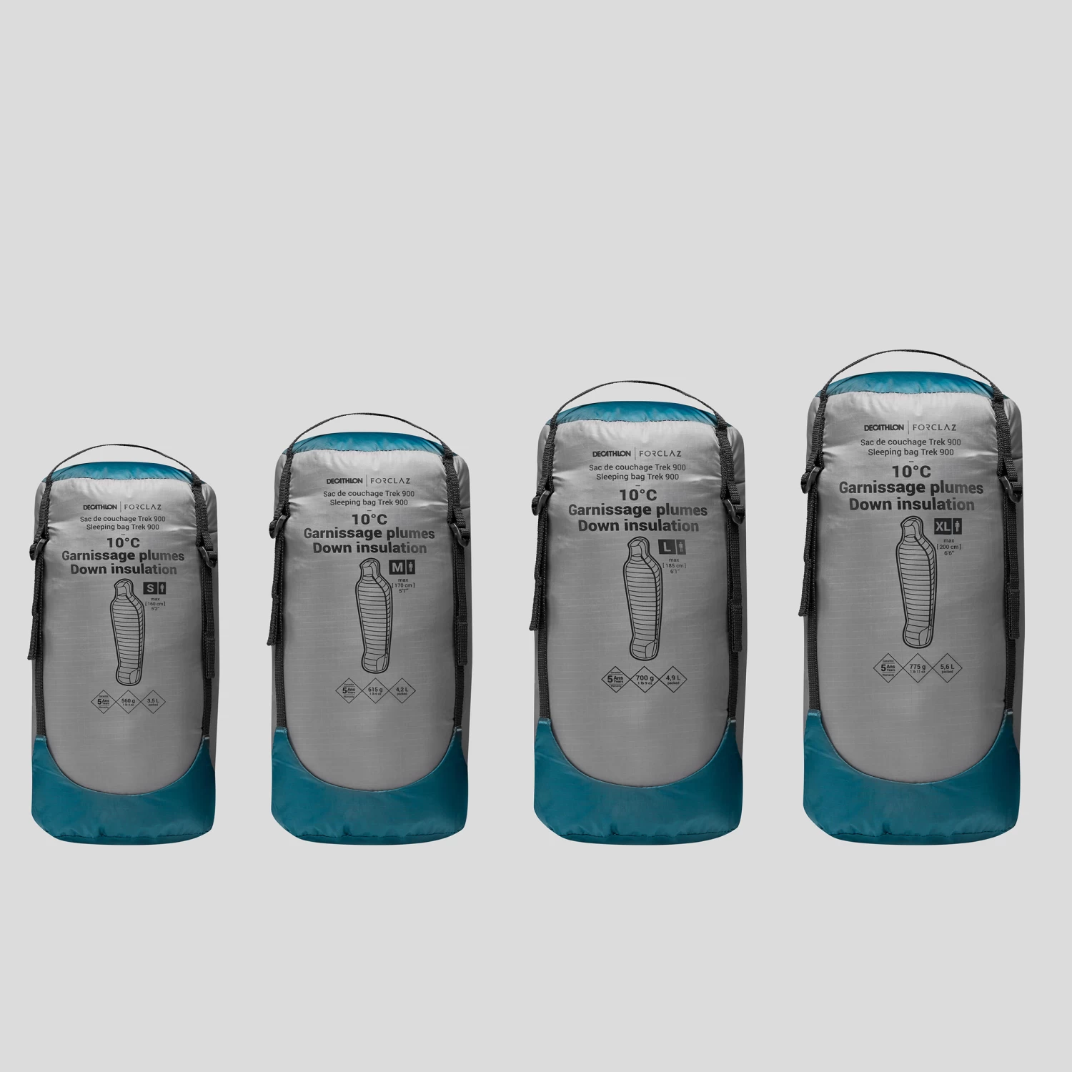 Trekking Sleeping Bag - MT900 10°C 8 Trekking Sleeping Bag - MT900 10°C - Image 8