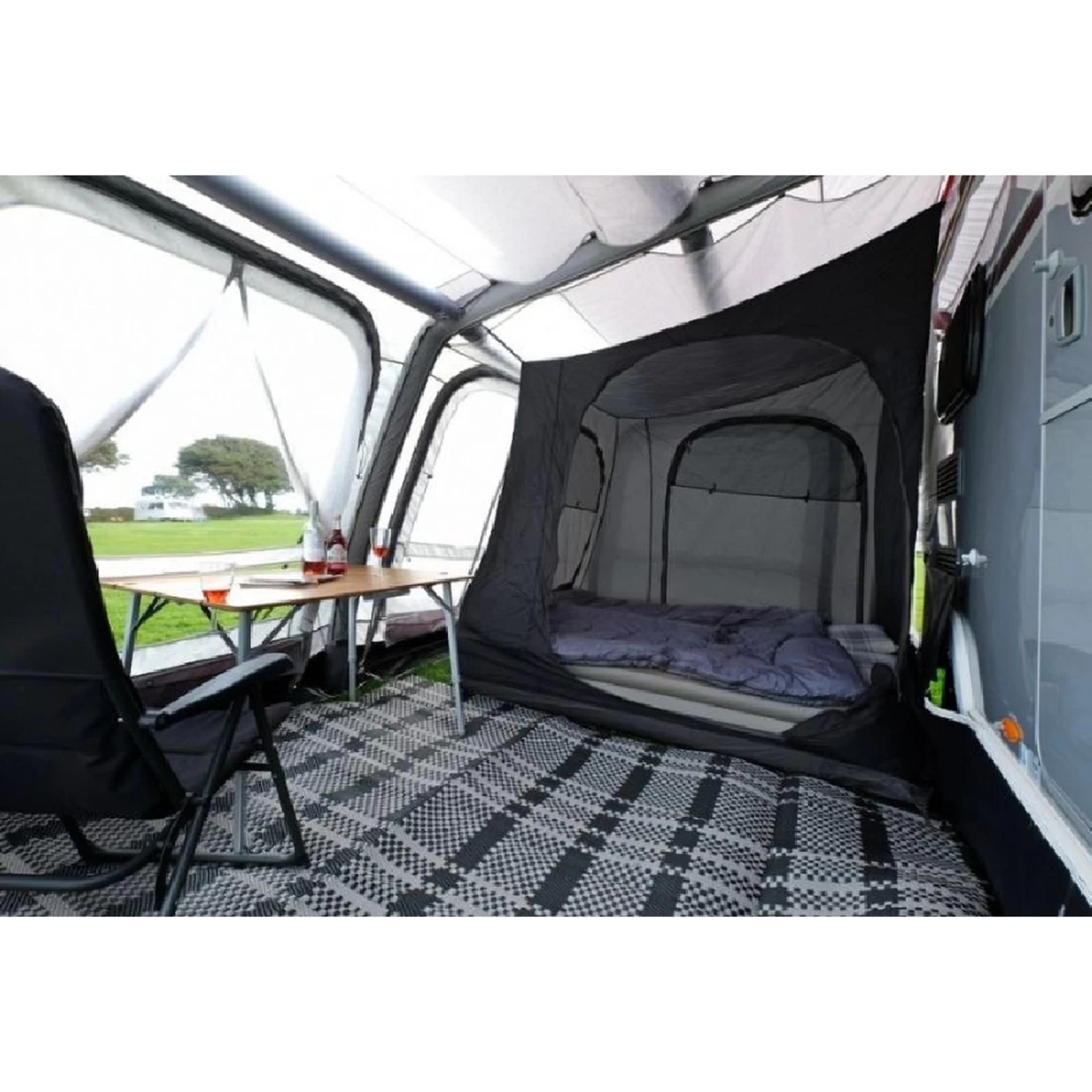 Vanguard Vango Caravan Awning Hanging Bedroom Inner Tent Midnight 1 Vanguard Vango Caravan Awning Hanging Bedroom Inner Tent Midnight