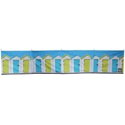 OLPRO The Beach Hut 5 Pole Wooden Windbreak