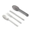 Black+Blum Stainless Steel Cutlery Set With Case Grey