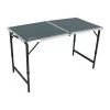 Double Alu Top Camping Table