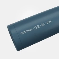Quechua Stainless Steel Isothermal Hiking Bottle 0.7 Litre Blue -Camping Products Store kcbcbb60b9f0211f76588fe98ee1ca0c6