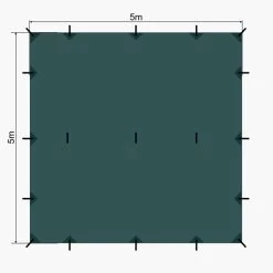 Lomo 5m X 5m Bushcraft Tarp -Camping Products Store kce4c8f3f2e545893cad90c53968face8