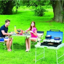 Campingaz Xcelerate 400 ST Double Burner & Toaster Portable Camping Stove -Camping Products Store kd19ab3e81e199de174c8f9cabdad87a1