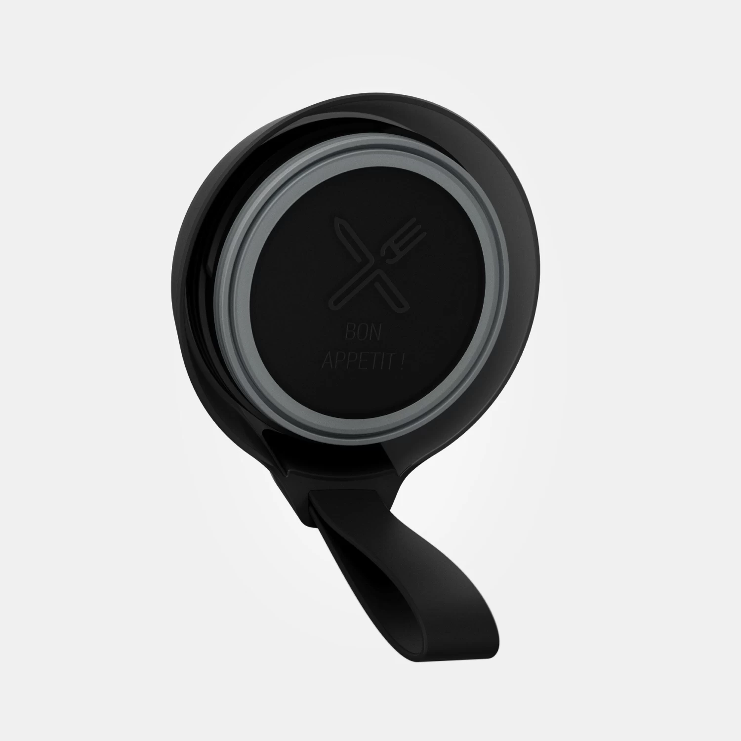 Quechua Stainless Steel Isothermal Food Box For Hiking MH500 0.8 L With Bowl Black 6 Quechua Stainless Steel Isothermal Food Box For Hiking MH500 0.8 L With Bowl Black - Image 6