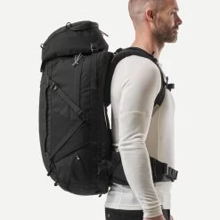 MEN’S TRAVEL TREKKING BACKPACK TRAVEL 900 50+6 L WITH SUITCASE OPENING -Camping Products Store ke5c175c654f2e67250cb70dbc6d27df7